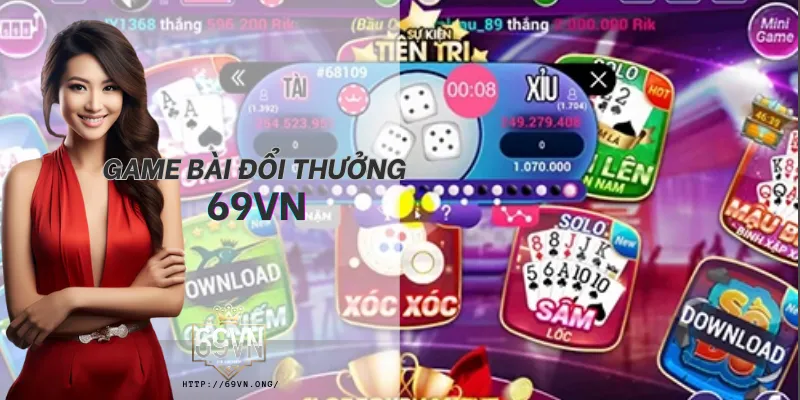 Game Bài Đổi Thưởng 69VN – Chơi Bài, Nhận Thưởng Nhanh - Hình ảnh minh họa về Sản Phẩm Cá Cược 69vn trên 69vn.