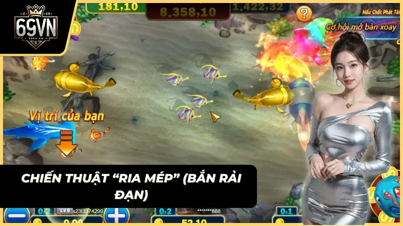 áp dụng kỹ thuật ria mép và băng bi để thắng lớn tại bắn cá 69vn