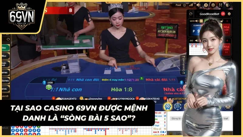 casino 69vn sảnh cược người thật trực tuyến đẳng cấp quốc tế 2026